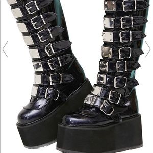 Demonia Morpheus platform boots